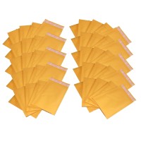 Imbaprice 000 4 X 8 Kraft Bubble Mailers Padded Envelopes Total 50 Envelope