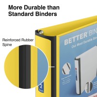 Staples Better Binder 2Inch Yellow