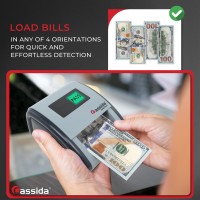 Cassida Instacheck Small Footprint Easy To Read Automatic Counterfeit Detector With Infrared Magnetic And Ultraviolet Sensors