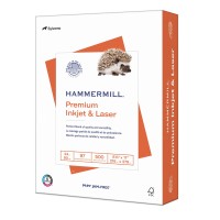 Hammermill Printer Paper Premium Inkjet Laser Paper 24 Lb 85 X 11 1 Ream 500 Sheets 97 Bright Made In The Usa 16614