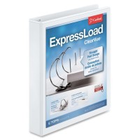 Cardinal Expressload Clearvue Lock Dring Binder 1 12 Binder Capacity Letter 8 12 X 11 Sheet Size 300 Sheet Capacity