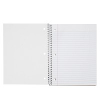 School Smart Spiral Wide Ruled Notebook 8 X 1012 Inches