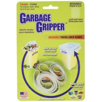 Garbage Gripper Band 1 Pack Of 2 Bands White