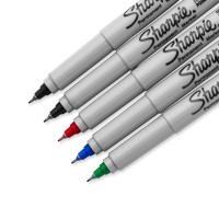 Sharpie 37675Pp Permanent Markers Ultra Fine Point Assorted Colors 5Set