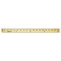 Westcott 10425 Wood Yardstick With Metal Ends 36Inch