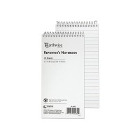 Ampad Earthwise By Ampad Recycled Reporters Notepad Gregg Rule White Cover 70 White 4 X 8 Sheets