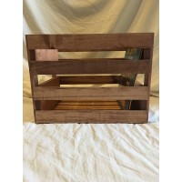 Darlastudio 66 Vinyl Record Holder Wood Crate