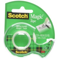 Scotch Magic Tape 12 X 450 Inches 6 Rolls