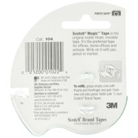 Scotch Magic Tape 12 X 450 Inches 6 Rolls