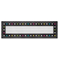 Teacher Created Resources Chalkboard Brights Name Plates 5624