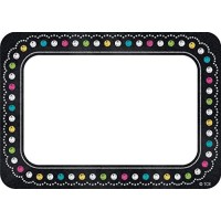 Teacher Created Resources Chalkboard Brights Name Tags 5623