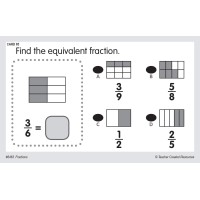 Teacher Created Resources Power Pen Learning Cards Fractions 6463