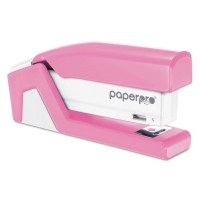 Paperpro 1588 Pink Ribbon Compact Stapler 15Sheet Capacity Pinkwhite