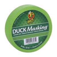 Duck Masking 240882 Light Green Color Masking Tape 94Inch By 30 Yards