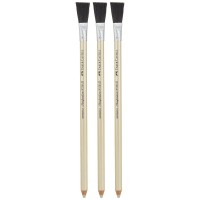 Fabercastell Faber Castell Perfection Eraser Pencil With Brush 3Pack