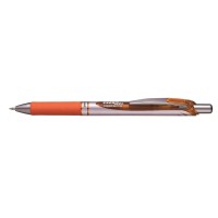 Pentel Bl77 Energel 07Mm Retractable Liquid Gel Roller Pen Orange Ink Bl77F