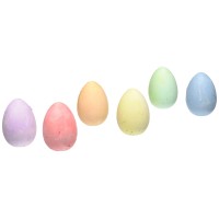 Direct Exchange Easter Egg Sidewalk Chalk 6 Pack