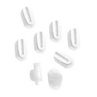 Stikki Works White Clips 20 Per Pack Teacher Classroom Aid