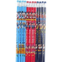 Disney Mickey Mouse Pencils Set Pack Of 12 Wood Pencils With Erasers And Stickers Mickey Mouse School Supplies 12 Pencils