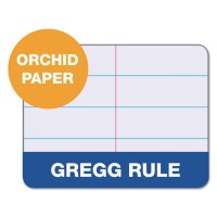 Top80264 Spiral Steno Notebook Gregg Rule 6 X 9 Orchid 4 80Sheet Padspack