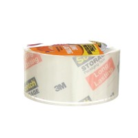 Scotch Long Lasting Storage Packaging Tape 188 X 546 Yd Designed For Storage And Packing Stays Sealed In Weather Extremes