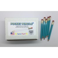 Express Pencils Half Pencils With Eraser Golf Classroom Pew Short Mini Hexagon Sharpened Non Toxic 2 Pencil Color