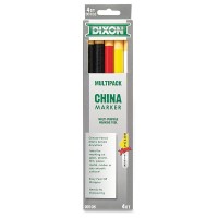 Dixon Phano China Marker Bonus Black 00105 Assorted