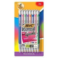 Bic Xtra Sparkle Shimmer 7 Mm Mechanical Pencils 26 Count