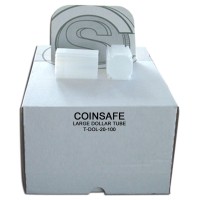 Coinsafe Large Silver Dollar Tube - Each Tube Holds 20Ea 38Mm Morgan  Peace & Ike Silver Dollar Coins