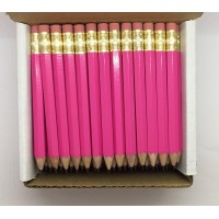 Express Pencils Half Pencils With Eraser Golf Classroom Pew Short Mini Hexagon Sharpened Non Toxic 2 Pencil Color