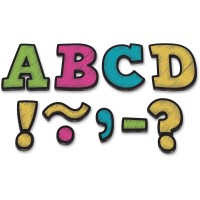 Teacher Created Resources 3 Bold Block Magnetic Letter 010 X 3 X 3 Multicolor 55 Per Pack