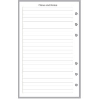 Compact Size Daily Task Planner Insert Sized And Punched For Franklin Covey Compact And Other Notebooks 425 X 675