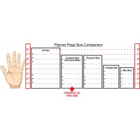 Compact Size Daily Task Planner Insert Sized And Punched For Franklin Covey Compact And Other Notebooks 425 X 675