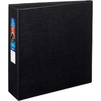 Averyreg Heavyduty Black 3 Binder 79983 Averyreg Heavyduty 3 Ring Binder 3 One Touch Ezdreg Rings 35 Spine 1 Bla