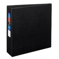 Averyreg Heavyduty Black 3 Binder 79983 Averyreg Heavyduty 3 Ring Binder 3 One Touch Ezdreg Rings 35 Spine 1 Bla