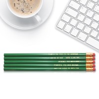 Fresh Prints Of Ct Yoda Star Wars The Jedi Inspirational Pencils Engraved With Funny And Motivational Sayings For School And T