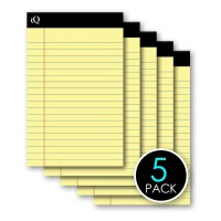 Ischolar Canary Legal Pad 5 Pack 95805