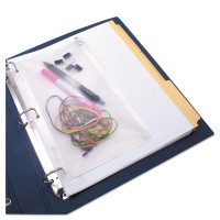 Anglers Ang51 Zipall Ring Binder Pocket 6 X 9 12 Clear