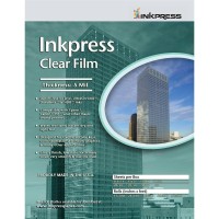 Inkpress Clear Film 5 Mil Polyester Inkjet Film 13X19 20 Sheets