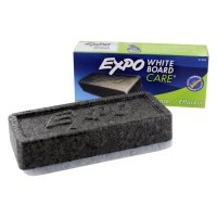 Expo Block Eraser 81505 Dry Erase Whiteboard Board Eraser Soft Pile 5 18 W X 1 14 H Pack Of 2