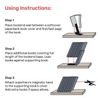 Artori Design Book Ends To Hold Books Heavy Duty Hidden Metal Bookends For Shelves Desk Or Countertop Bookend Book Holder Fo