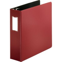 Business Source Slanted Dring Binders3 Burgandy