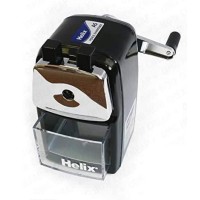 Helix Metal Desktop Pencil Sharpener Black Body