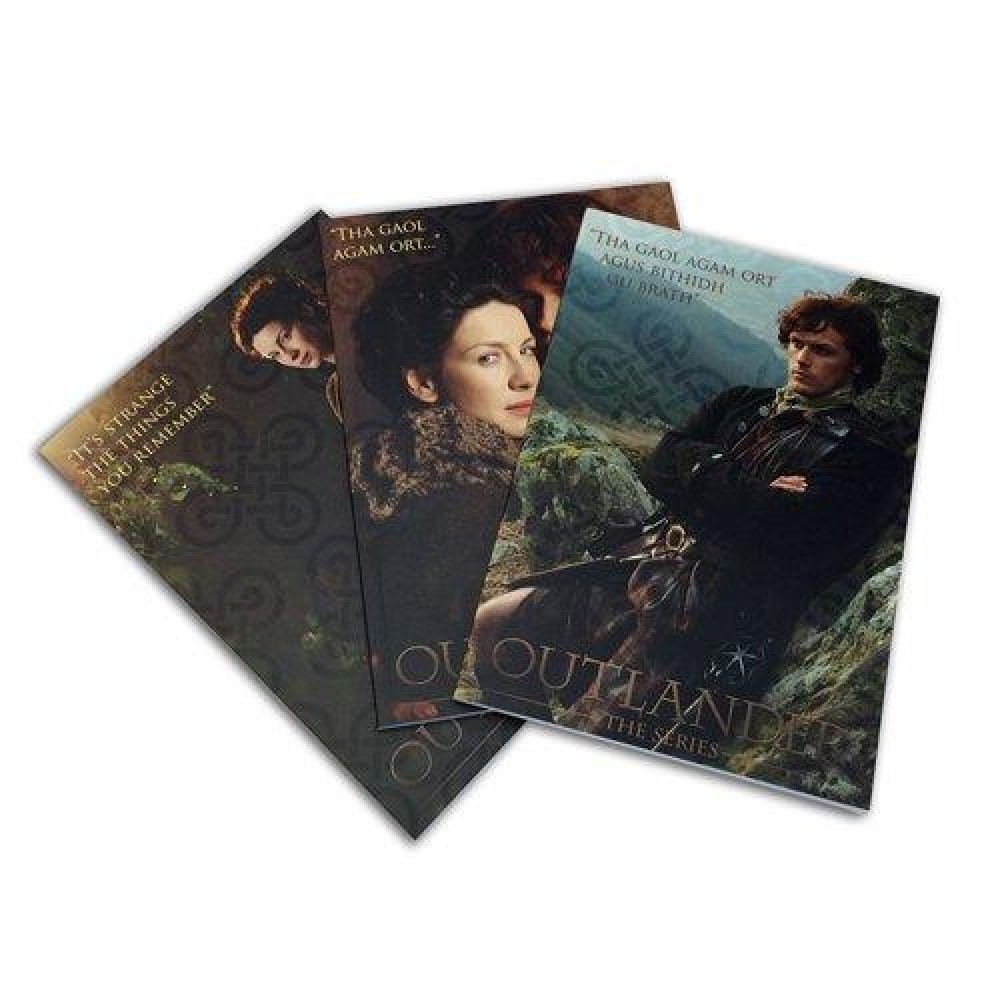 Factory Entertainment Outlander Collector Notepad Set 3 Designs