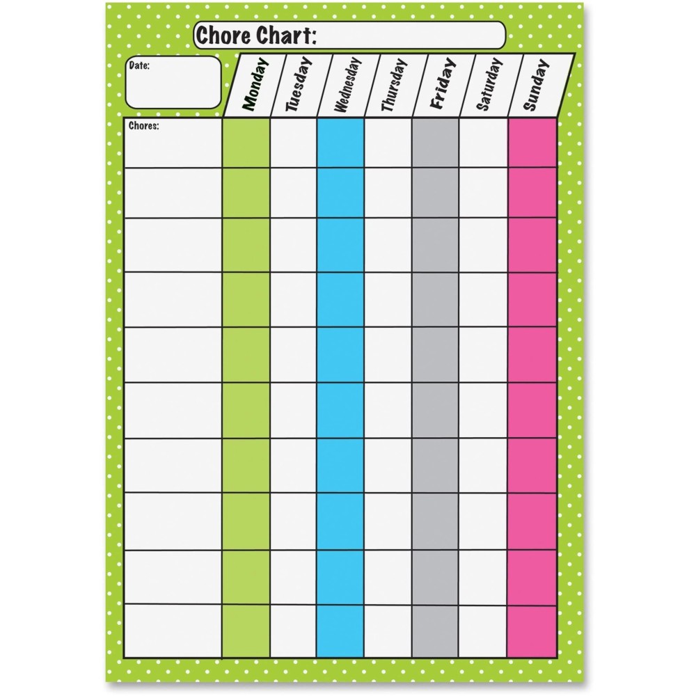 Ashley Magnetic Dry Erase Chore Chart