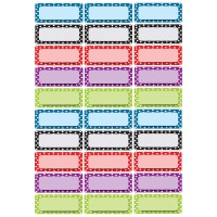 Ashley Productions Dots Pattern Magnetic Small Nameplates