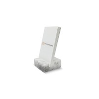 Birsppy Vertical Business Card Holder White Carrara Marble