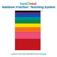 Hand2Mind Rainbow Fraction Tower Cubes Fraction Equivalency Math Blocks Montessori Math Materials For Kids Teacher Supplies