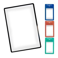 Magnipros Premium 3X 300 Page Magnifying Lens With 3 Bonus Bookmark Magnifiers For Reading Small Prints Low Vision Aids So