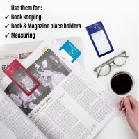 Magnipros Premium 3X 300 Page Magnifying Lens With 3 Bonus Bookmark Magnifiers For Reading Small Prints Low Vision Aids So